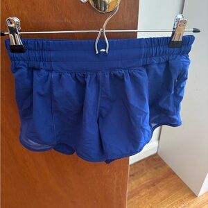 Lululemon Athletica Hotty Hot Royal Blue Athletic Shorts. 2.5”